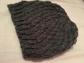 grey, knitted