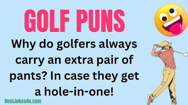 Funny golf puns