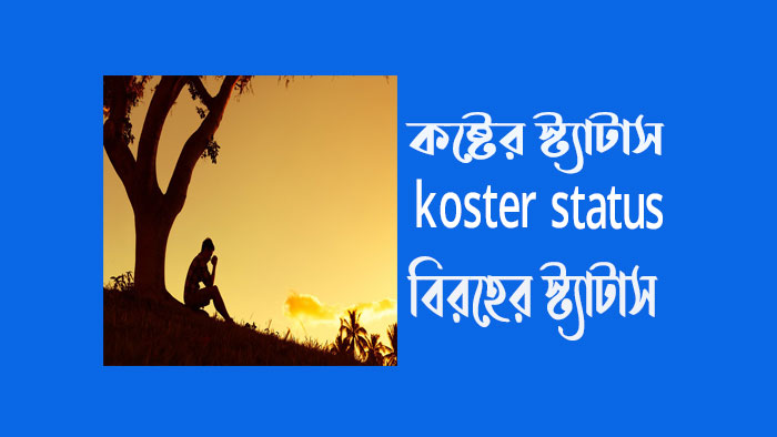 কষ্টের স্ট্যাটাস - koster status - বিরহের স্ট্যাটাস