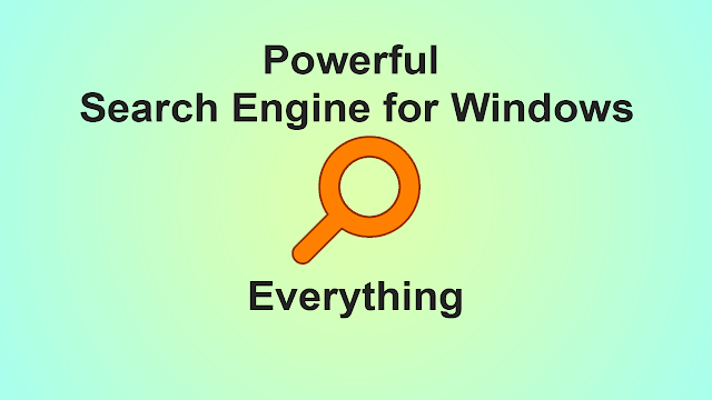 Everything v1.4 Search Engine for Windows