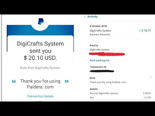 أفضل موقع لربح المال من الانترنت Paidera + إثبات الدفع 30$