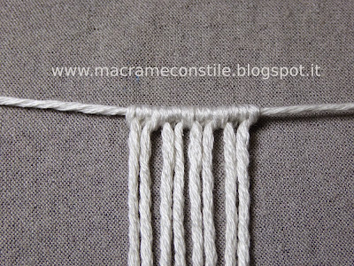 TUTORIAL macrame margarete stella 1