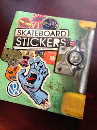 Book Review: Skateboard Stickers