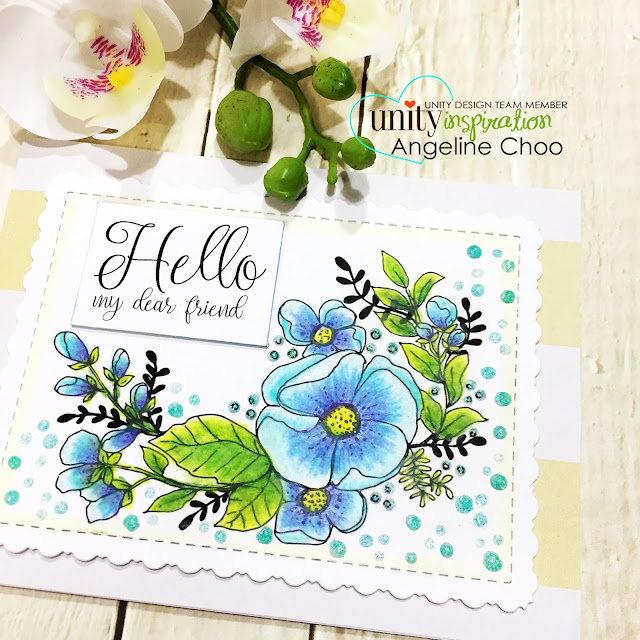 ScrappyScrappy: My Dear Friend with Unity Stamp #scrappyscrappy #unitystampco #uniquelyunity #card #cardmaking #papercraft #katscrappiness #katscrappinessdie #tonicstudios #nuvoglitterdrop #prismacolor #coloredpencils