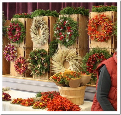 wreaths river garden