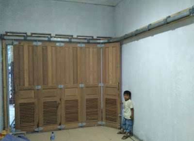 model pintu garasi sliding minimalis terbaru