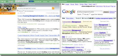 BING VS GOOGLE