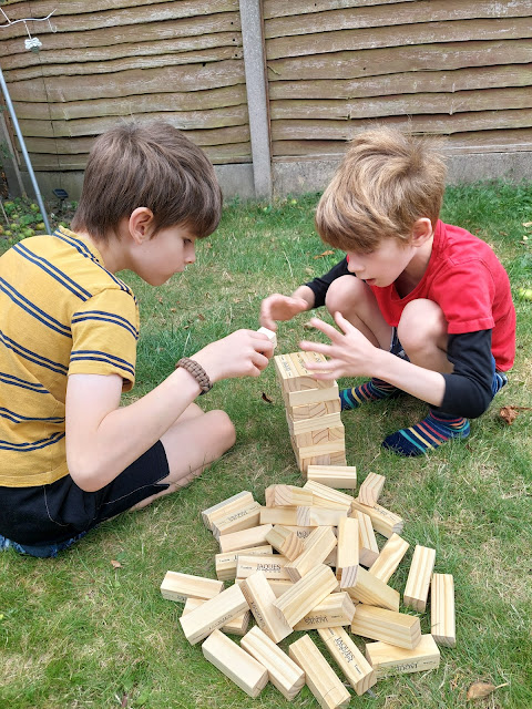 giant tumble tower