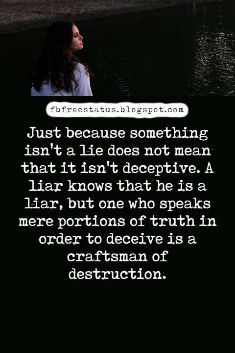 people lying quotes and quotes about lying