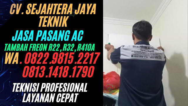 Jasa Bongkar Pasang AC dan Service AC di Apartemen Casablanca Mansion