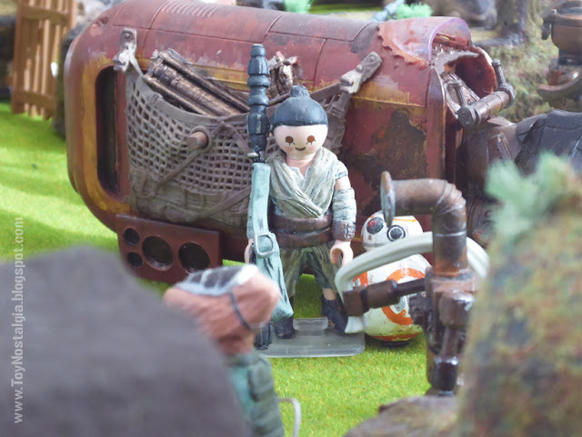 Diorama Playmobil STAR WARS La Guerra de las Galaxias Fira Sabadell