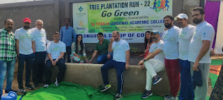 Tree Plantation Run at  Longowal Academic College