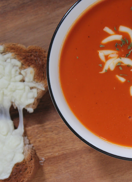 See how we made our late night snacking tradition better with the Tomato Carrot Bisque from Campbell's Well Yes!™ Soup!