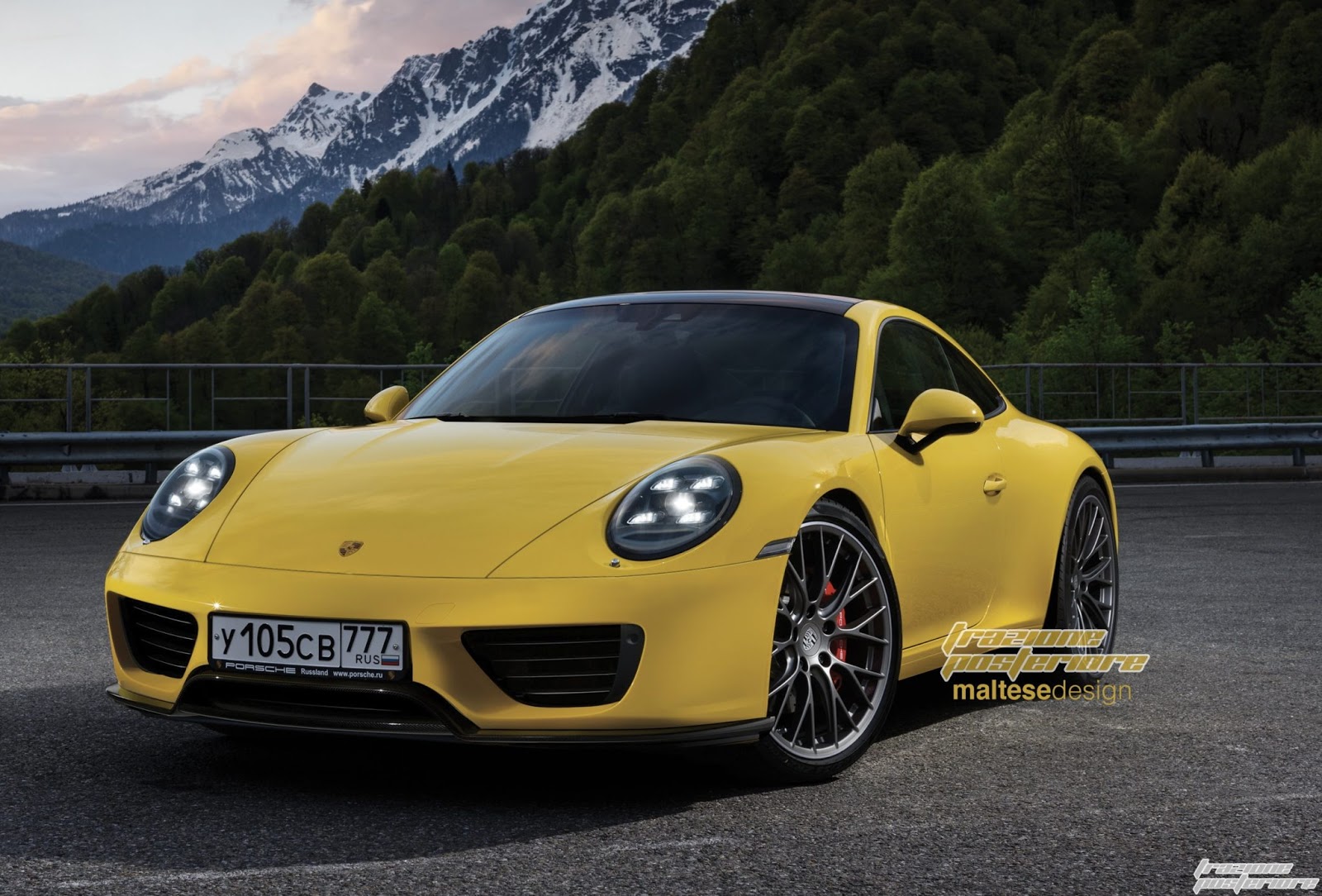 2019 Porsche 911 Imagined With Modern Design