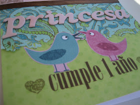 detalle tarjeta de cumpleaños infantil. Pop-up birthday card. Carte d'anniversaire pop-up