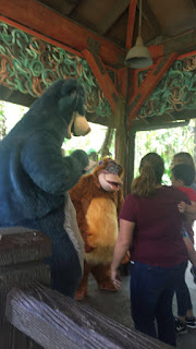 King Louie and Baloo Animal Kingdom