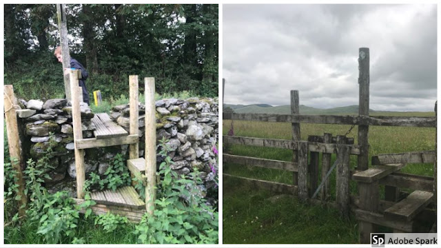 Cumbrian stiles on Dales Way