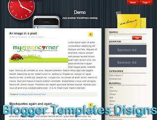 Theme iWork Blogger Templates