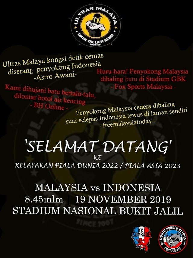 LIVE bola sepak: Malaysia vs Indonesia