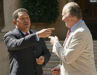 Hugo Chávez y el Rey de España