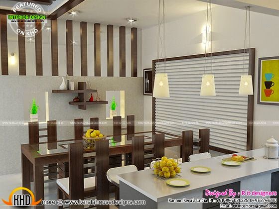 Modern dining room Modern dining room