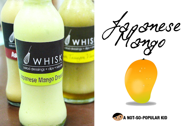 Whisk's Japanese Mango Dressing - Thick with a hint of spiciness!