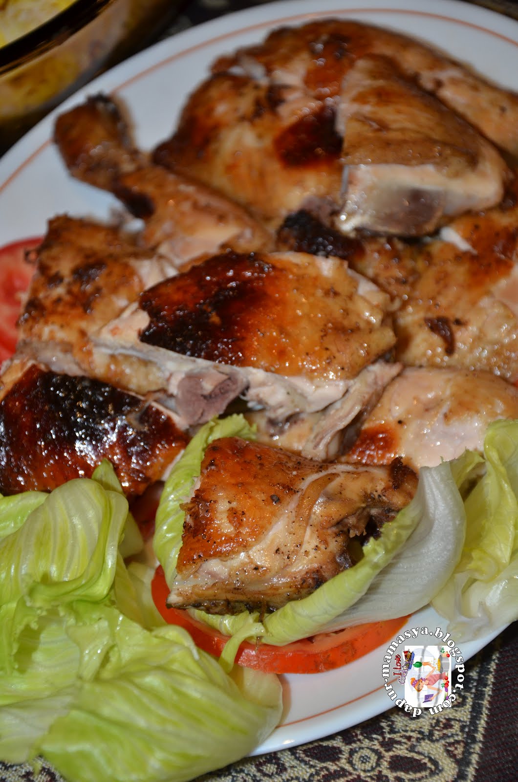 Dapur Mamasya: Nasi Ayam Madu utk Iftar