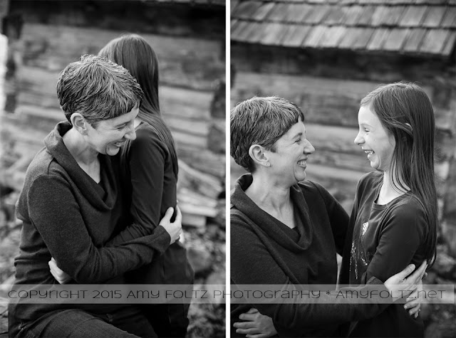 family photo session at Fowler Park