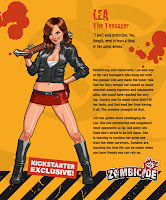 Zombicide Kickstarter Lea the Teenager