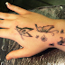 Butterfly tattoo designs on hand