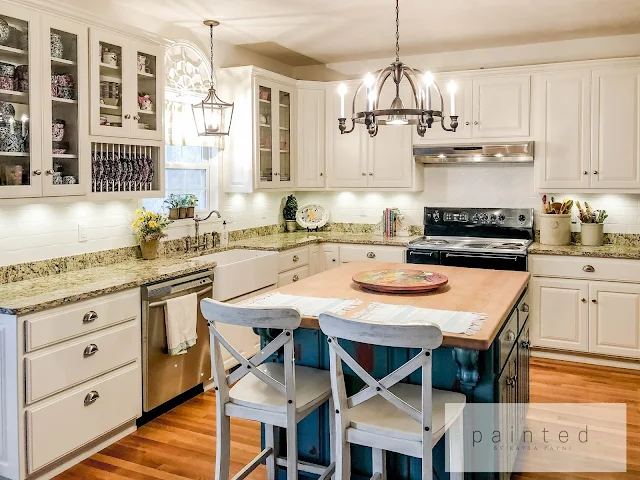 the power of white paint kitchen cabinets renovation