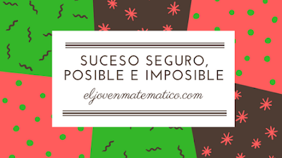 Suceso seguro, posible e imposible