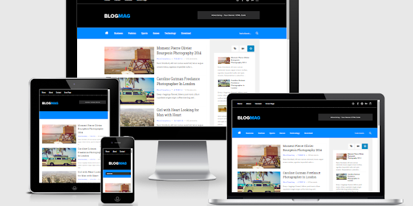 Blogmag Responsive Blogger Template