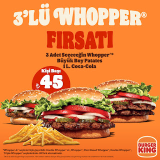 Burger King Paket Servis Kampanyaları Fırsatları İndirimleri İndirim Kuponları 2023