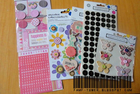 Crafts Embellishments  Hiasan untuk Kraf yang MURAH 