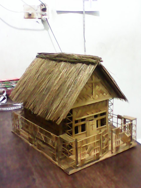 27 Koleksi Kekinian Kerajinan Miniatur Dari Bambu