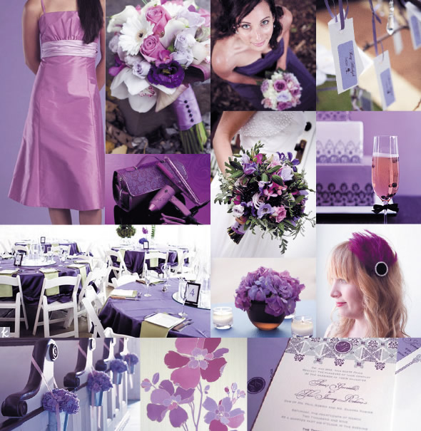 Here is how you can have a lavender wedding decor