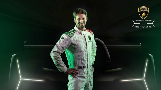 Ex-F1 Driver Romain Grosjean To Race Lamborghini LMDh In 2024