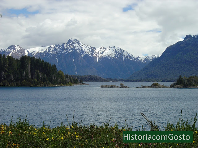  foto de lago na região de Bariloche  