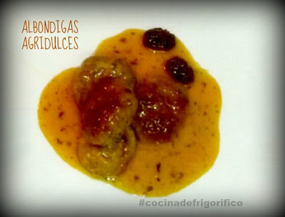 Albondigas agridulces #cocinadefrigorifico