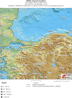 Cutremur puternic cu magnitudinea de 6,1 grade in Vestul Turciei