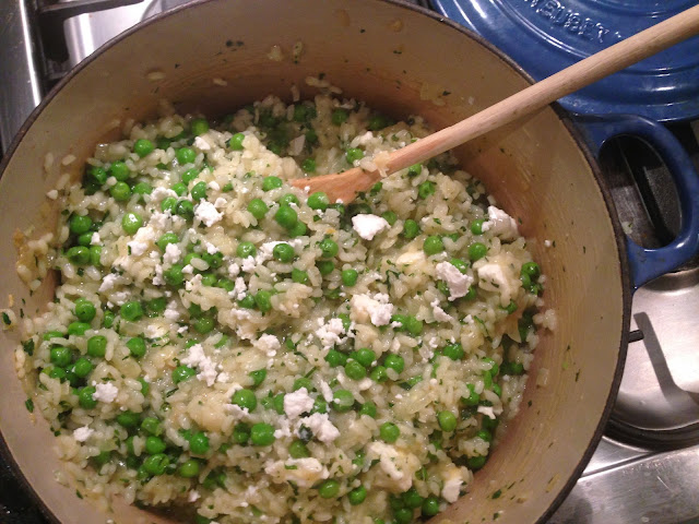 Jamie Oliver's Pea and Herb Risotto from Jamie Does.