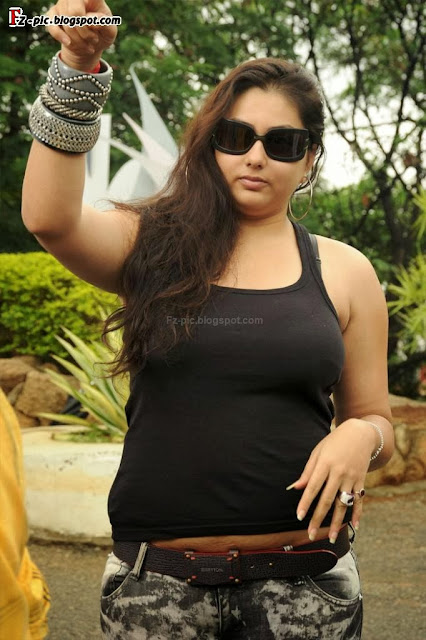 This is photo of south indian actress Namitha is acting
