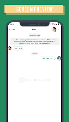 Preview Aero Whatsapp V9.45 - Ardhana Network