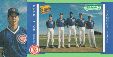 Shawn Boskie 1990 Peoria Chiefs card