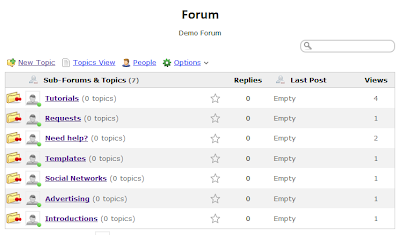create a forum for blogger with nabble