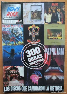 Revista Heavy rock - Los mejores 300 discos del rock (2001)