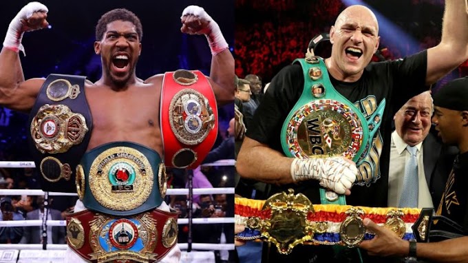 Anthony Joshua and Tyson Fury finally sign their £200m two-fight contract making it the the biggest British fight of all time