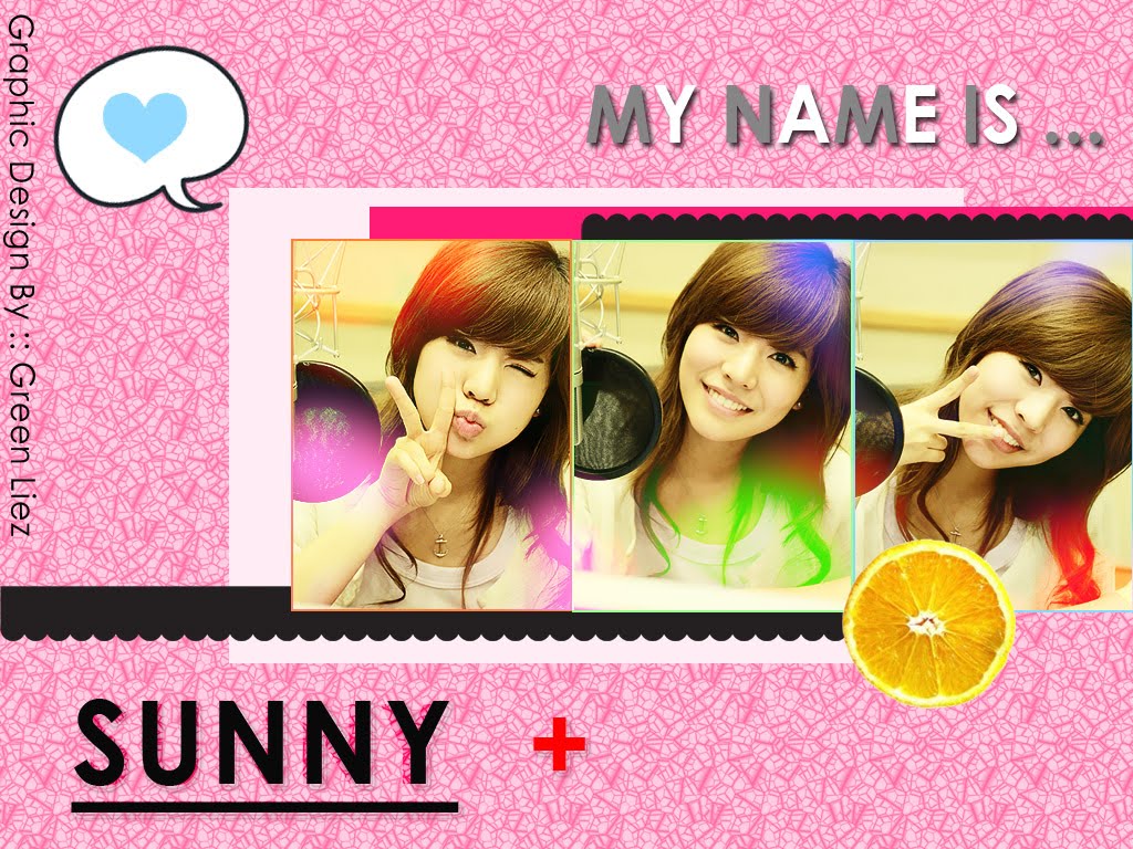 My Name is Sunny Wallpaper | SNSD Artistic Gallery