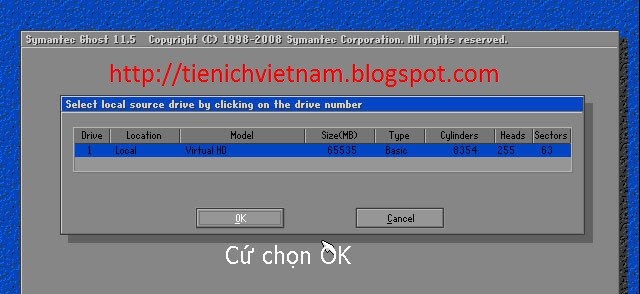 Ghost Windows 10, 8.1, 7 trực tiếp trên HĐH (ổ cứng) không cần đĩa